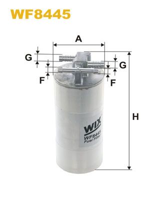 WIX FILTERS Kütusefilter WF8445